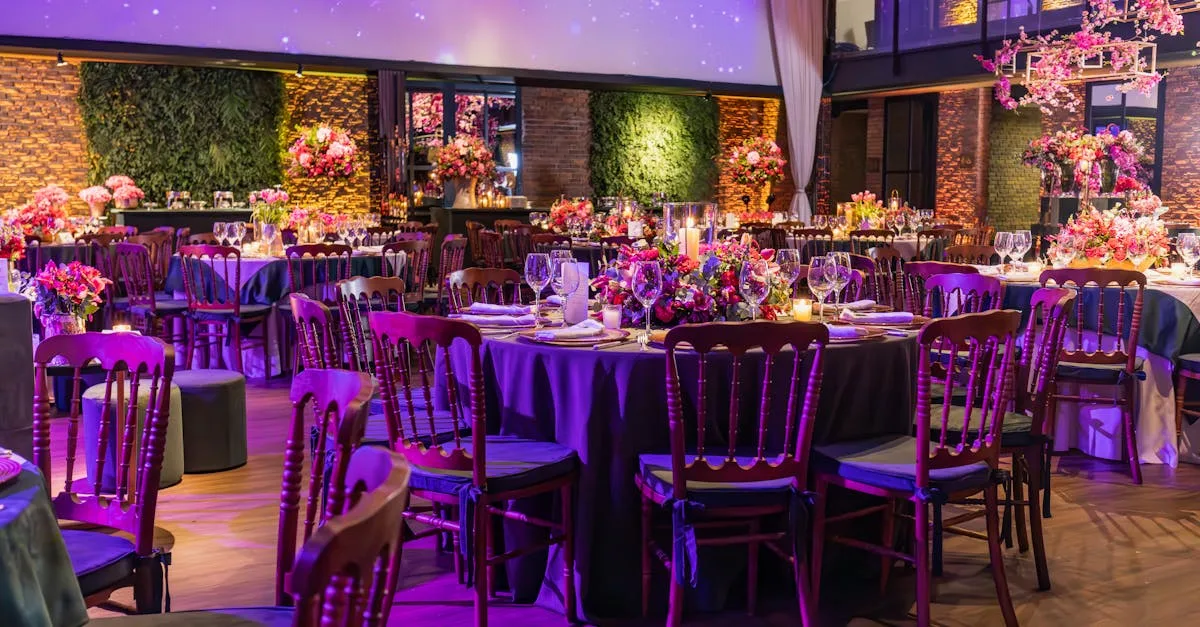 découvrez nos dîners de gala élégants et mémorables, parfaits pour célébrer vos événements spéciaux avec style et raffinement.