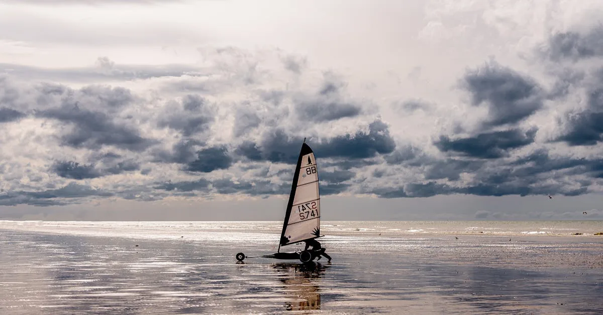 découvrez le land sailing, une activité sportive passionnante où l'on navigue sur terre grâce à un engin à voile, combinant vitesse, adrénaline et contact avec la nature.