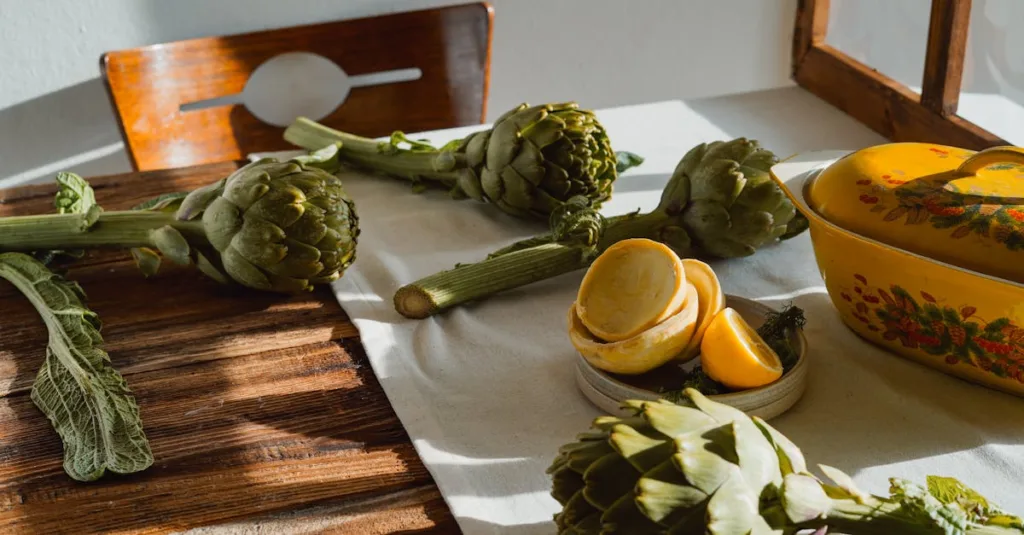 découvrez le temps de cuisson idéal pour les artichauts afin d'obtenir une texture parfaite et un goût savoureux.